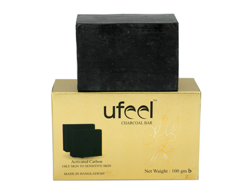 UFeel Charcoal Soap (100gm)