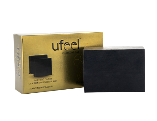 UFeel Charcoal Soap (100gm)