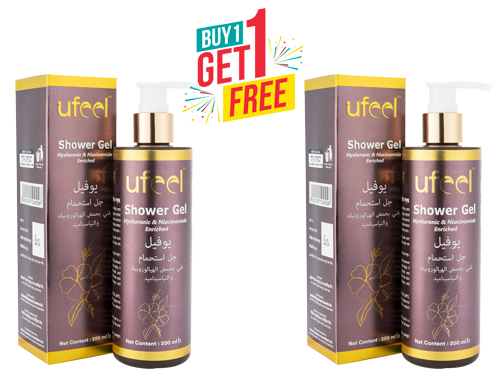 Hyaluronic & Niacinamide Scrub Shower Gel (200ml) BUY 1 GET 1